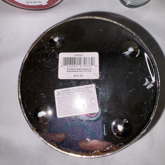 Yankee Candle SPARKLING CINNAMON Jar 20 Oz 2-wick AND 3.7oz BALSAM & CEDAR NEW - Picture 9 of 10